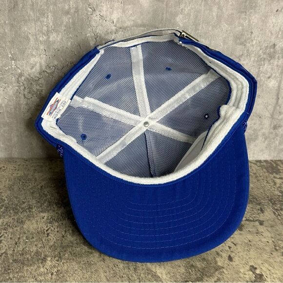 VTG Lafayette Wire Production Inc Blue Adjustable Strapback Hat OS - Picture 8 of 12